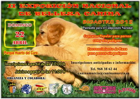 II Exposición Nacional de Belleza Canina de Bigastro 2012