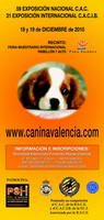 Exposición canina nacional e internacional en Valencia 17 y 18