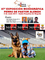 87 Exposición canina Monográfica del pastor aleman 